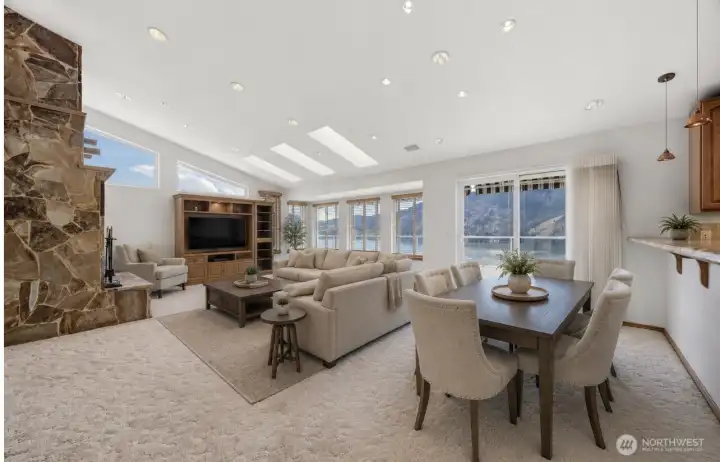 Great Room off Kitchen *Ai Virtually Staged Great Room off Kitchen *Ai Virtually Staged
