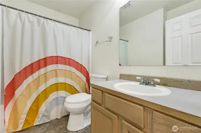 Upstairs full bath