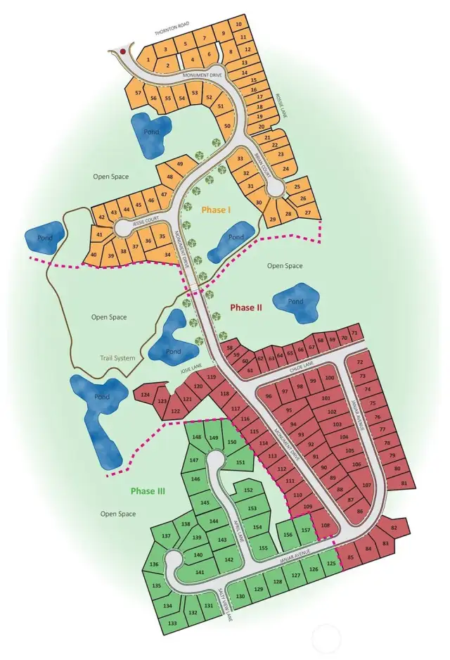 The Ferndale-Meadows Site Plan