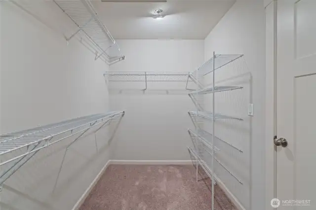 Huge walk-in closet