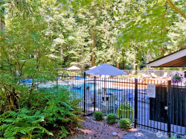 A community pool for your children summer funs.