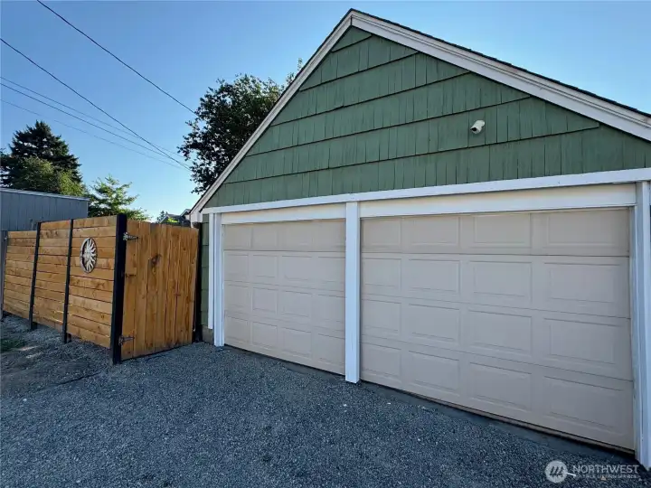 Front of Garage