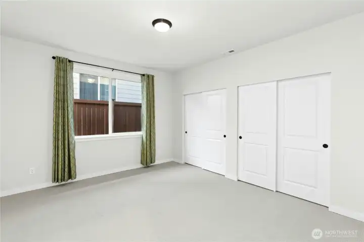 One of the additional bedrooms.