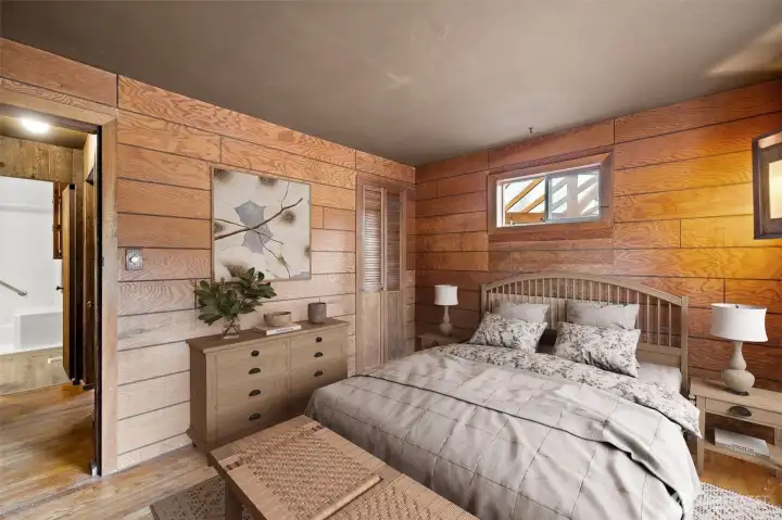 Same photo with virtual staging