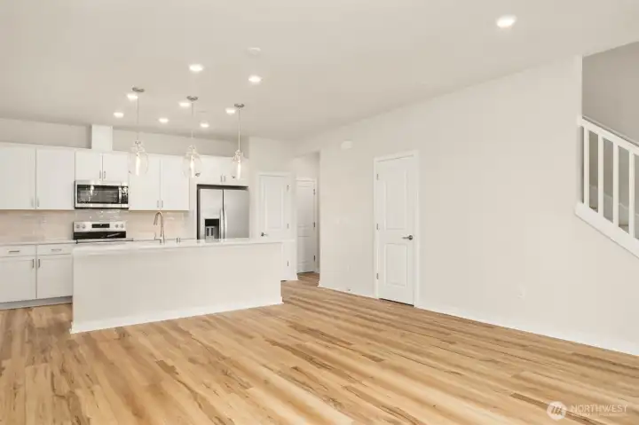 Gathering room and cafe