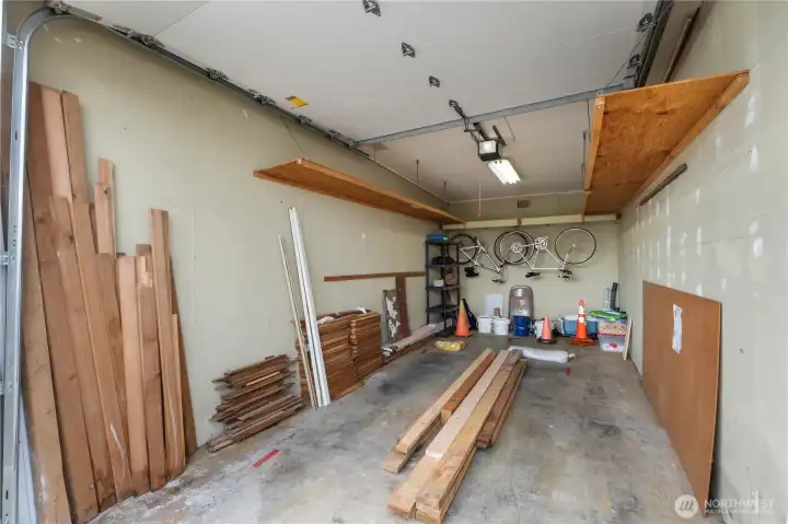 Far left RV garage