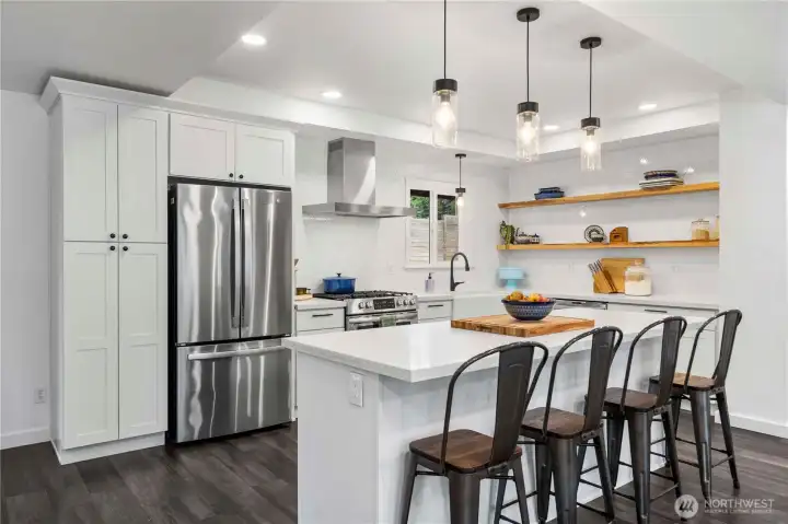 Large kitchen Island