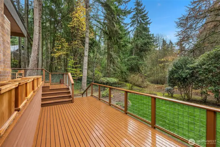 The property is over 1.3 acres of privacy. Across the street from the new 8-Acre neighborhood Park.