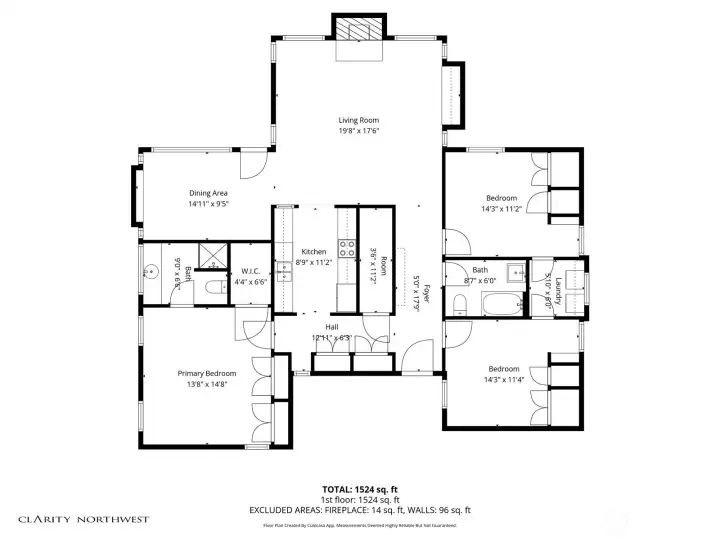 The Floor Plans with Dimensions.