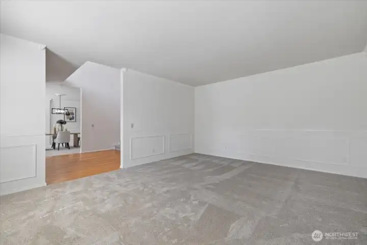 Living room to right of entry