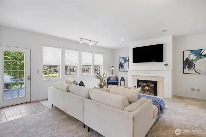 Living Room looking from kitchen