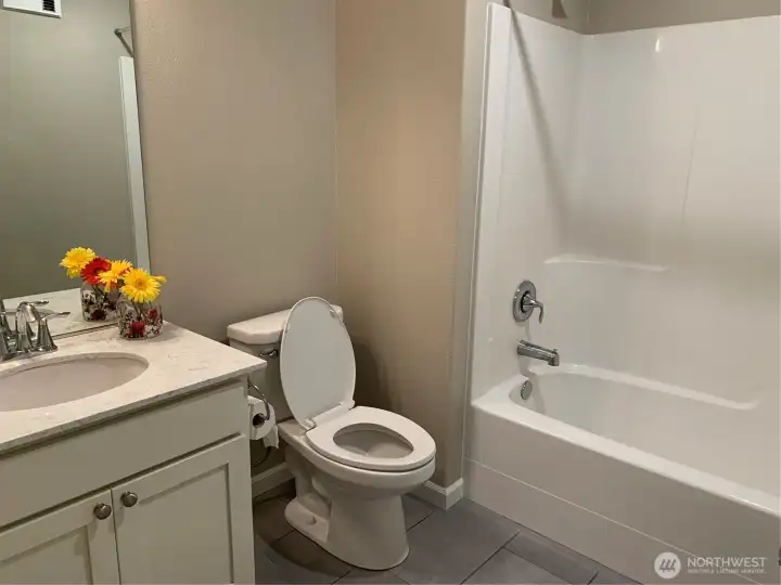lower level full bath