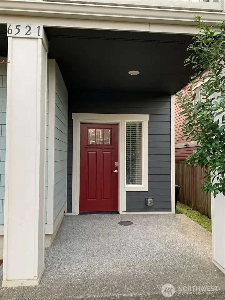 back door entrance