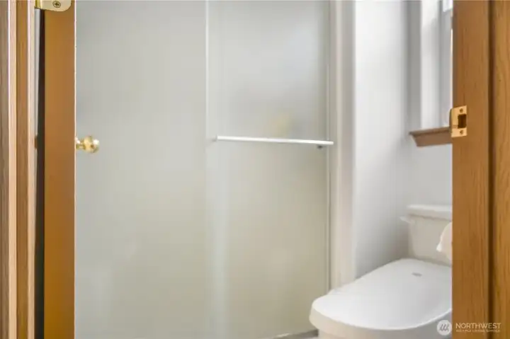 Primary bathroom walk-in shower