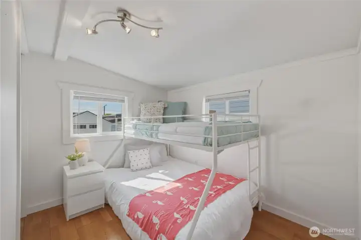 Two windows in each bedroom for natural light!