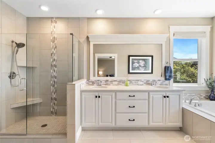Owners suite bathroom