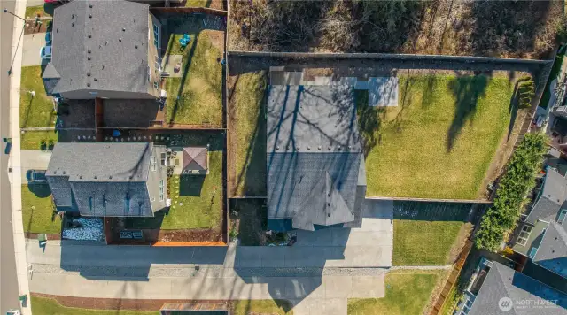 Off the street for added privacy!