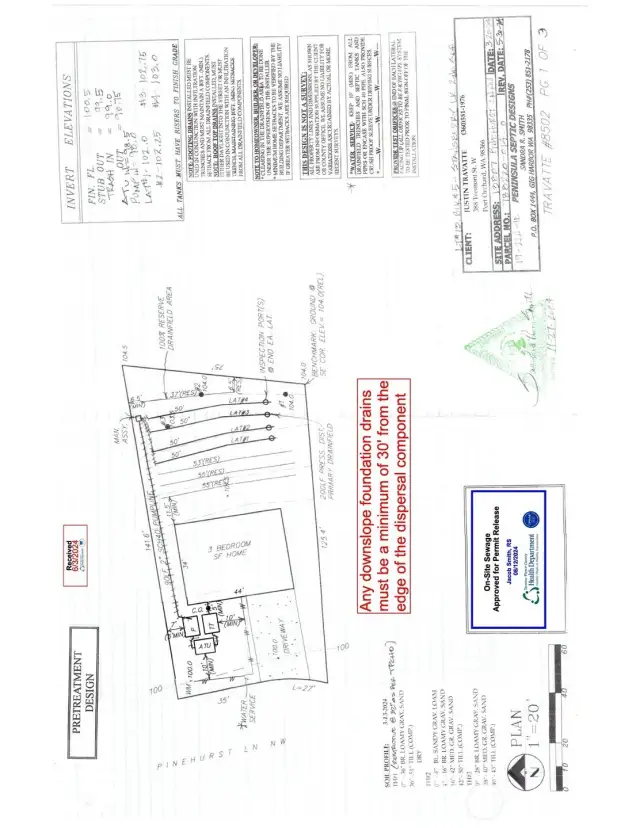 Approved Septic Design
