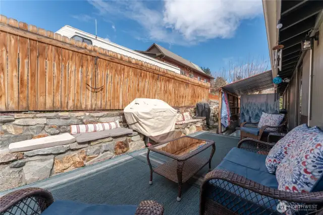 Back patio