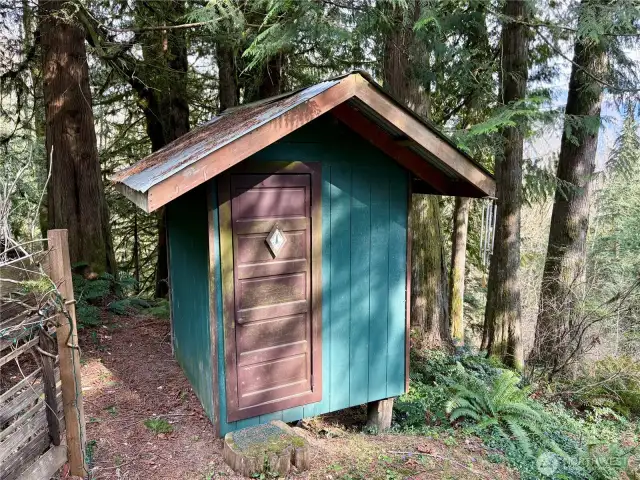 Lower section outhouse