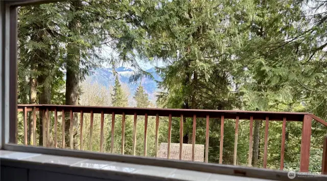 View from lower cabin