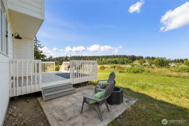 Rear Patio