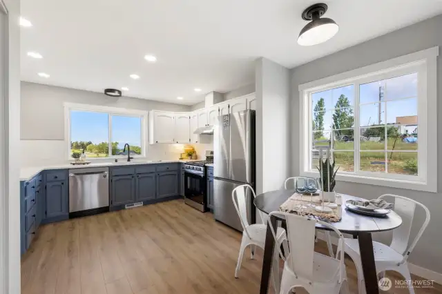 Kitchen with Breakfast Nook