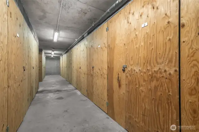 Extra space made easy—private, deeded storage unit dedicated to Unit 655 for all your extra belongings.