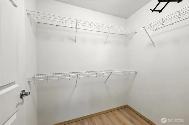 Primary Walk-in Closet