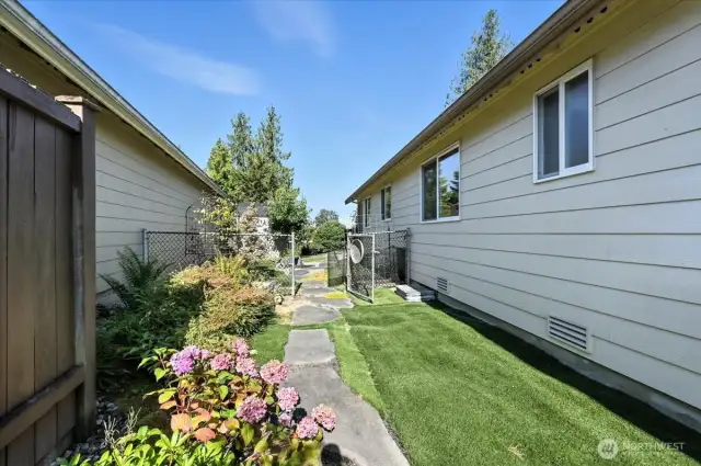 Fully Fenced Yard