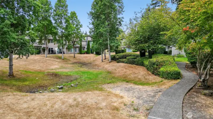 Walking paths throughout the community