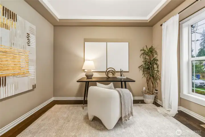 Office or main floor guest room.