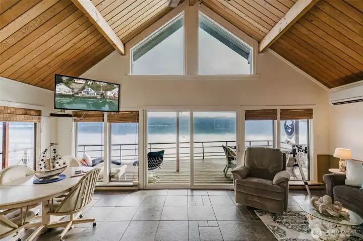 Looking out to Hood Canal