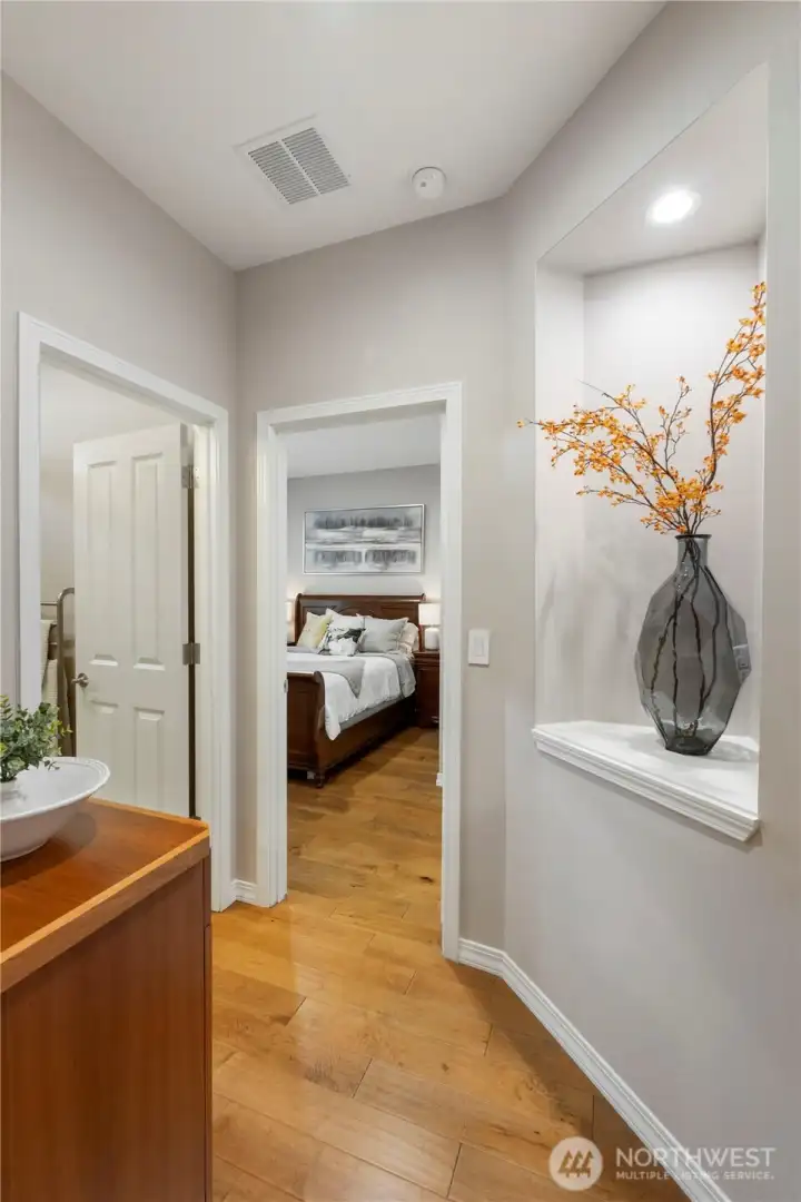 Hall to the guest sweet