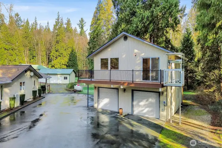 ADU with cargo elevator.