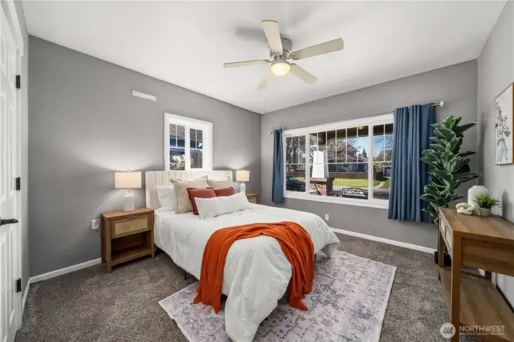 2nd bedroom on main level of home.