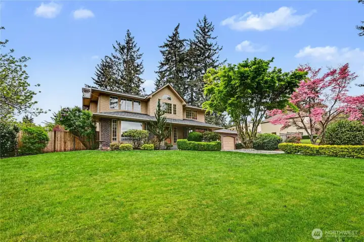 Home offers plenty of space, privacy, and comfort.