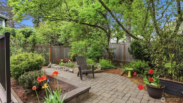 Very little work to do.  The home and garden has been so well loved and cared for.