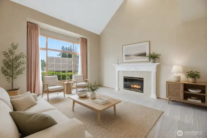 Formal Living Room (Virtually Staged)