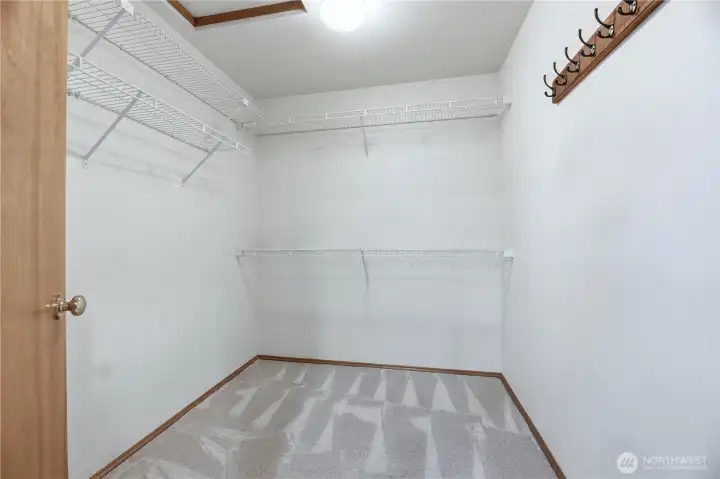 Primary Walk In Closet