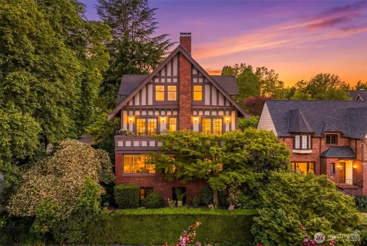 A timeless masterpiece of old-world romance stands proudly.