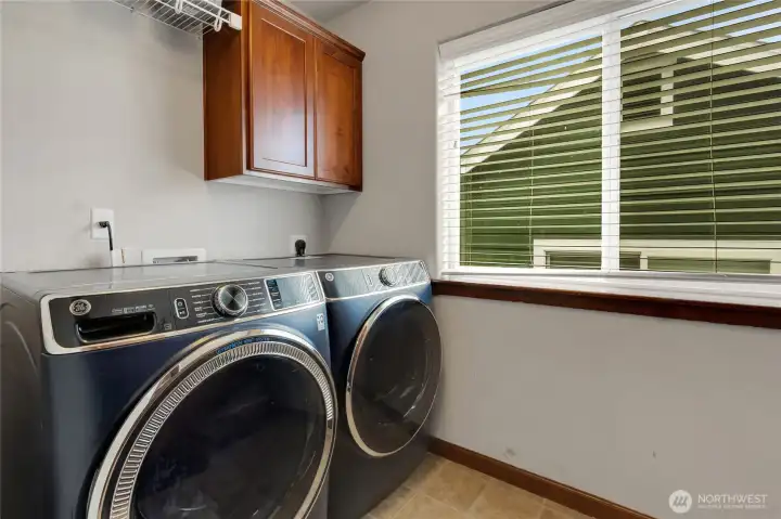 Upstairs laundry room Upstairs laundry room