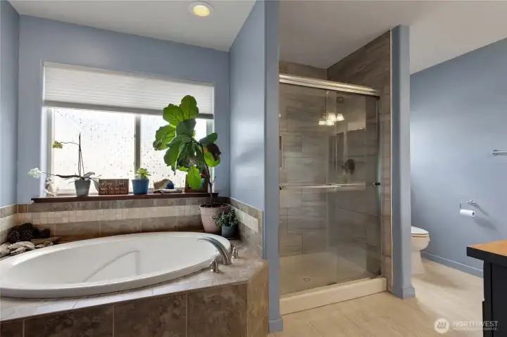 Primary bathroom Primary bathroom
