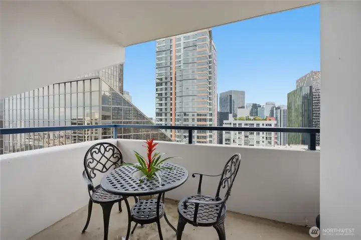 Here's the private deck to enjoy & entertain or just relax & soak in the views!