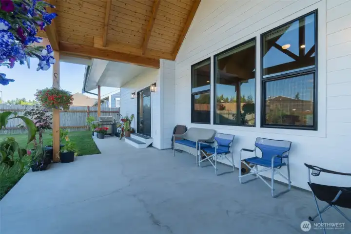 Covered Back Porch