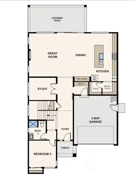 1st Floor rendering