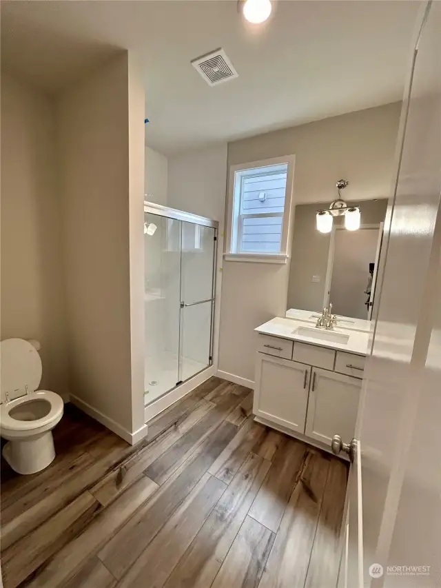 3/4 Bath on main floor