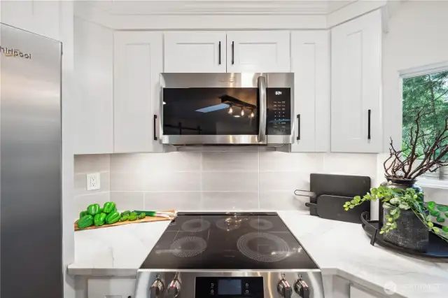 Stainless Steel Microwave