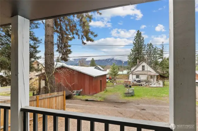 Sit on your front porch and feel yourself just instantly calm down...