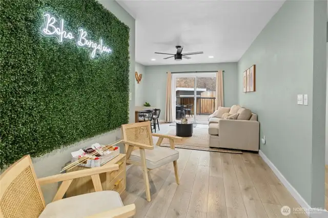 All furniture included